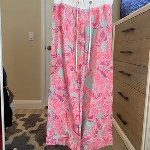 Lilly Pulitzer Beach Pants Linen